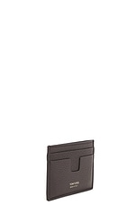 TOM FORD Cardholder in Chocolate, view 3, click to view large image.