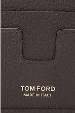 TOM FORD Cardholder in Chocolate, view 5, click to view large image.