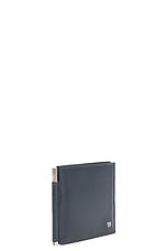 TOM FORD T Line Money Clip Wallet in Denim Blue, view 3, click to view large image.