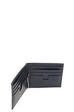 TOM FORD T Line Money Clip Wallet in Denim Blue, view 4, click to view large image.