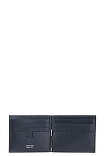 TOM FORD T Line Money Clip Wallet in Denim Blue, view 5, click to view large image.