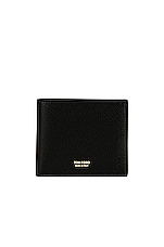 TOM FORD Classic Bifold Wallet in Black, view 1, click to view large image.
