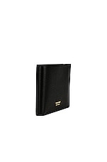 TOM FORD Classic Bifold Wallet in Black, view 3, click to view large image.