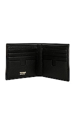 TOM FORD Classic Bifold Wallet in Black, view 4, click to view large image.