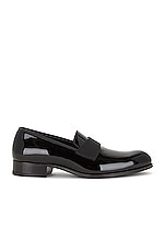 TOM FORD Patent Leather Loafer in Black, view 1, click to view large image.