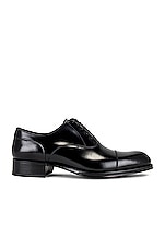 TOM FORD Edgar Lace Up Dress Shoe in Black, view 1, click to view large image.