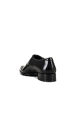 TOM FORD Elkan Monk Strap in Black, view 3, click to view large image.