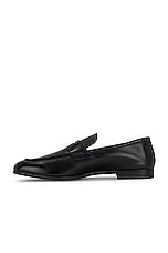 TOM FORD Smooth Leather Sean Penny Loafer in Black, view 5, click to view large image.