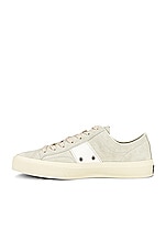 TOM FORD Low Top Cambridge Sneakers in Marmo, view 5, click to view large image.