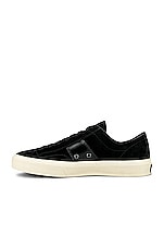 TOM FORD Low Top Cambridge Sneakers in Black, view 5, click to view large image.