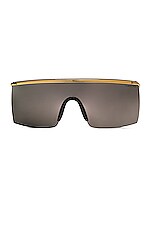 TOM FORD Pavlos Sunglasses in Shiny Deep Gold & Smoke Mirror | FWRD