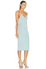 TOM FORD Below the Knee Dress in Pale Blue, view 2, click to view large image.