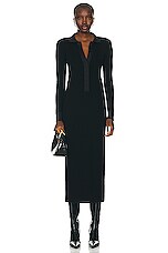 TOM FORD Polo Dress in Black, view 1, click to view large image.