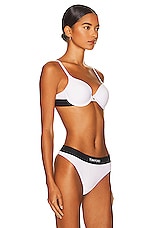 TOM FORD Padded Bra in White, view 2, click to view large image.