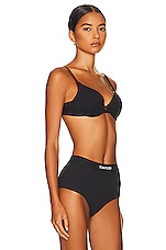 TOM FORD Padded Bra in Black, view 2, click to view large image.
