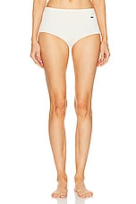 TOM FORD Jersey Knicker in Off White, view 1, click to view large image.