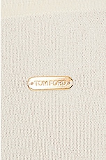 TOM FORD Jersey Knicker in Off White, view 6, click to view large image.