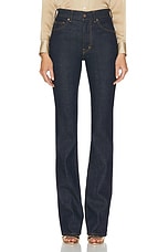 TOM FORD Flare Leg in Indigo, view 1, click to view large image.