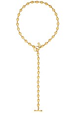 TOM FORD Lariat Moon Necklace in Vintage Gold, view 1, click to view large image.