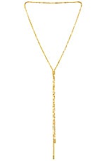 TOM FORD Lariat Necklace in Vintage Gold, view 1, click to view large image.