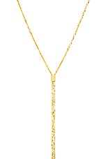 TOM FORD Lariat Necklace in Vintage Gold, view 3, click to view large image.
