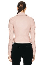 TOM FORD Biker Jacket in Nude, view 3, click to view large image.