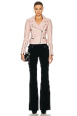 TOM FORD Biker Jacket in Nude, view 4, click to view large image.