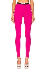 TOM FORD Logo Waist Legging in Fuxia, view 1, click to view large image.
