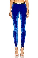 TOM FORD Signature Legging in Yves Blue, view 1, click to view large image.