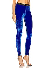 TOM FORD Signature Legging in Yves Blue, view 2, click to view large image.