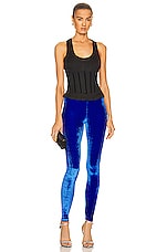 TOM FORD Signature Legging in Yves Blue, view 4, click to view large image.