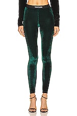 TOM FORD Signature Leggings in Racing Green | FWRD