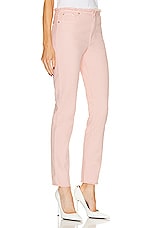 TOM FORD Compact Denim Skinny Pant in Iced Nude, view 2, click to view large image.