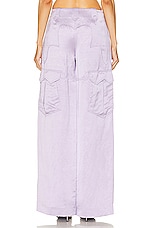 TOM FORD Cargo Pant in Light Violet, view 3, click to view large image.