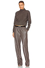 TOM FORD Cashmere Tailored PJ pant in Grey & White, view 4, click to view large image.