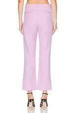 TOM FORD Tailored Pant in Crocus Petal, view 3, click to view large image.