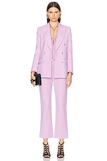 TOM FORD Tailored Pant in Crocus Petal, view 4, click to view large image.