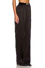TOM FORD Satin Pant in Black, view 2, click to view large image.