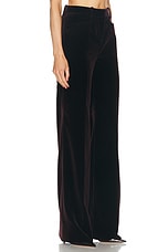 TOM FORD Boot Cut Pant in Dark Oak, view 2, click to view large image.