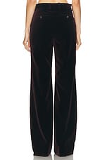 TOM FORD Boot Cut Pant in Dark Oak, view 4, click to view large image.