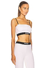 TOM FORD Signature Top in White, view 2, click to view large image.