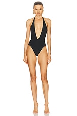 TOM FORD Lustrous Swimsuit in Black | FWRD