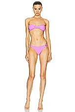 TOM FORD Tricot Bikini Set in Violet, view 1, click to view large image.