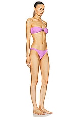 TOM FORD Tricot Bikini Set in Violet, view 2, click to view large image.