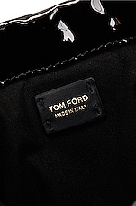 TOM FORD Patent Pillow Carine Small Crossbody Bag in Black, view 6, click to view large image.