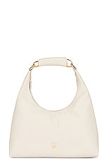 TOM FORD Bianca Small Hobo Bag in Chalk, view 1, click to view large image.