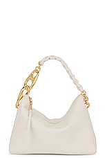 TOM FORD Carine Large Hobo Bag in Chalk, view 1, click to view large image.