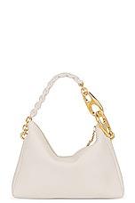 TOM FORD Carine Large Hobo Bag in Chalk, view 3, click to view large image.