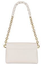 TOM FORD T Medium Shoulder Bag in Chalk, view 3, click to view large image.
