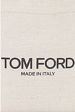 TOM FORD Amalfi Medium Tote Bag in Rope & Black, view 9, click to view large image.